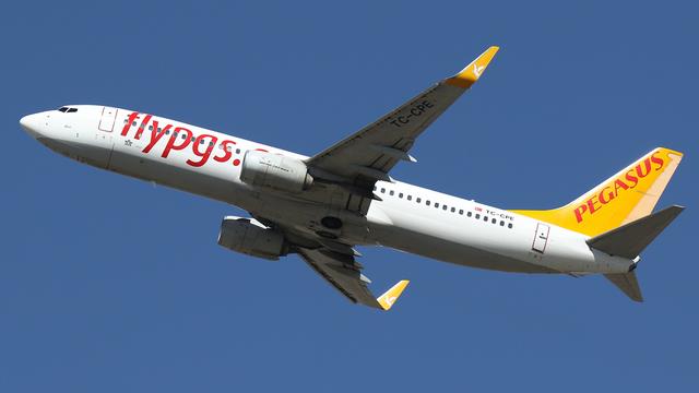 TC-CPE:Boeing 737-800:Pegasus Airlines